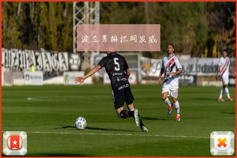 波兰男排拦网发威
